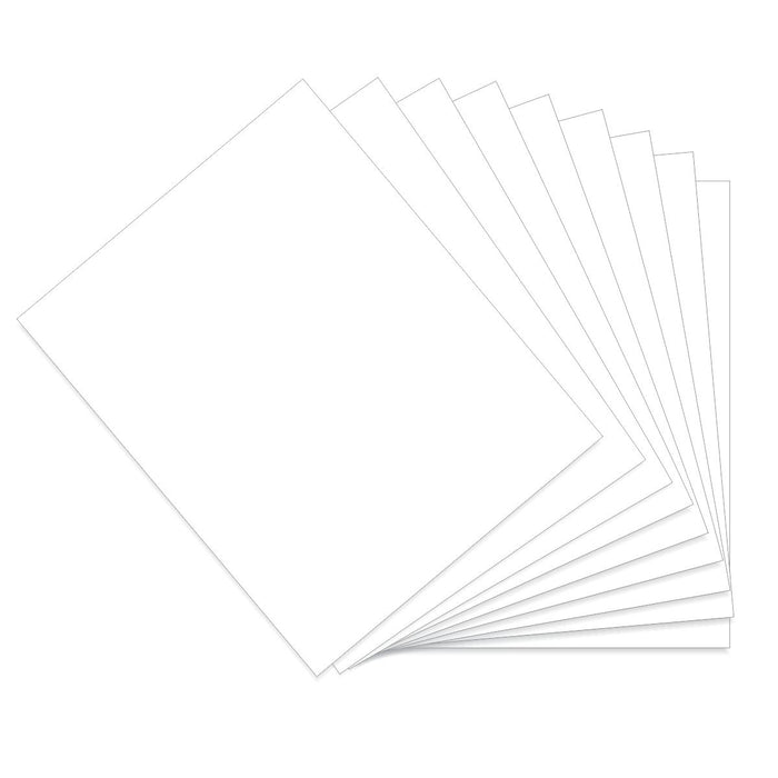 Plasticard Variety Pack (9) - - 8x10inch Styrene Sheets for Model Building and Crafting - LITKO Game Accessories