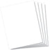 Product image displaying a fanned-out set of 4 white 8x10 inch styrene sheets for the 0.060-inch Plasticard Pack.