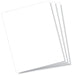 Product image displaying a fanned-out set of 3 white 8x10-inch styrene sheets for the 0.080-inch Plasticard Pack.