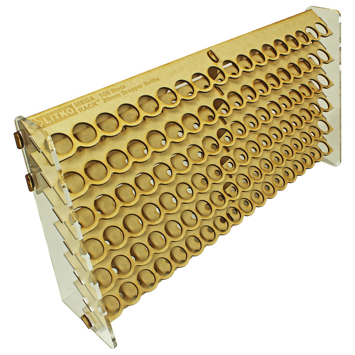 Litko LITKO Paint Rack | Organizer for Vallejo and Army Painter | 108 Hole ...
