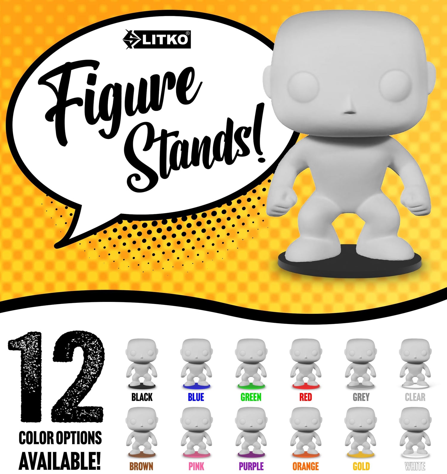 Pop Culture Figure Stands