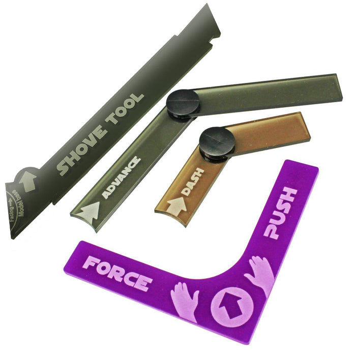 LITKO Flex Maneuver, Shove and Push Tools Set Compatible with Star Wars: Shatterpoint (4)