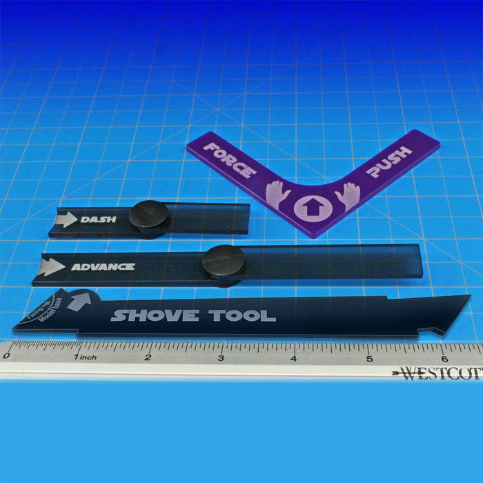 LITKO Flex Maneuver, Shove and Push Tools Set Compatible with Star Wars: Shatterpoint (4)