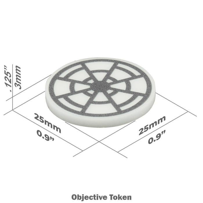 LITKO Light Side / Dark Side Objective Token Set Compatible with Star Wars: Shatterpoint (NEW! Muliple Options on One Listing!)