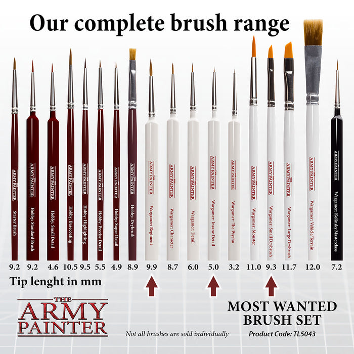 Most Wanted Brush Set-Brushes-LITKO Game Accessories