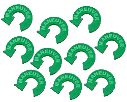 LITKO Maneuver Token (10) (New! Multiple Colors on One Listing!)