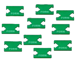 LITKO Form Tokens (10) (New! Multiple Colors on One Listing!)