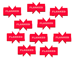 LITKO Flanked Tokens (10) (New! Multiple Colors on One Listing!)