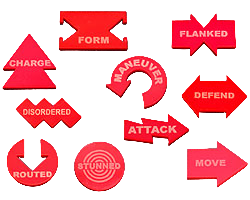 LITKO Command Token Set (10) (NEW! Multiple Colors on One Listing!)