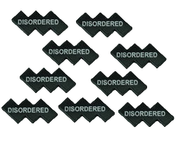 LITKO Disordered Tokens (10) (New! Multiple Colors on One Listing!)