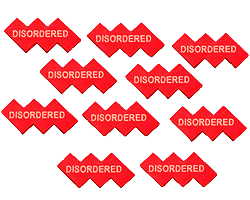 LITKO Disordered Tokens (10) (New! Multiple Colors on One Listing!)