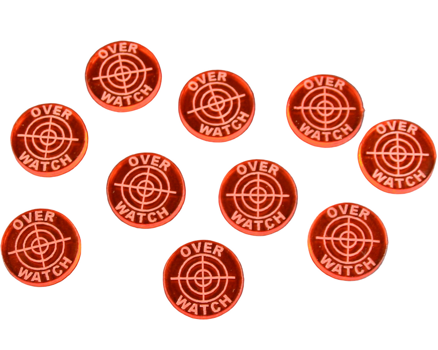 LITKO Overwatch Tokens (10) NEW! Multiple Colors on One Listing!)