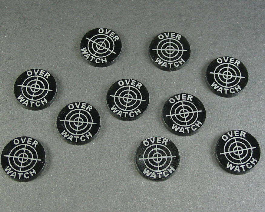 LITKO Overwatch Tokens (10) NEW! Multiple Colors on One Listing!)