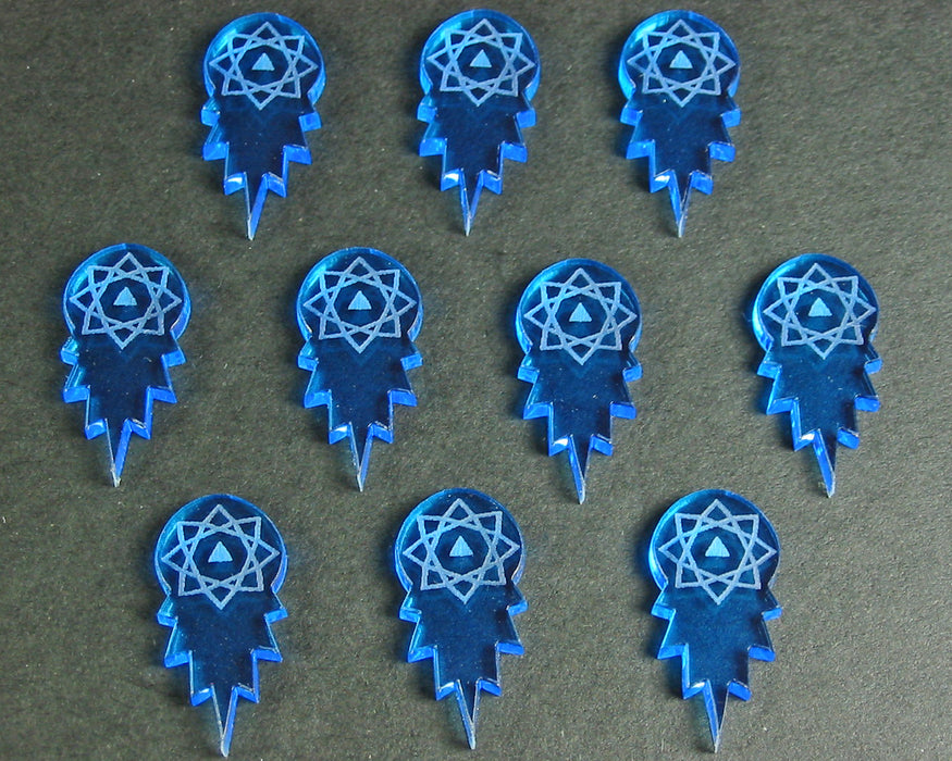 LITKO Space Torpedo Token (10) (NEW! Multiple Colors on One Listing!)
