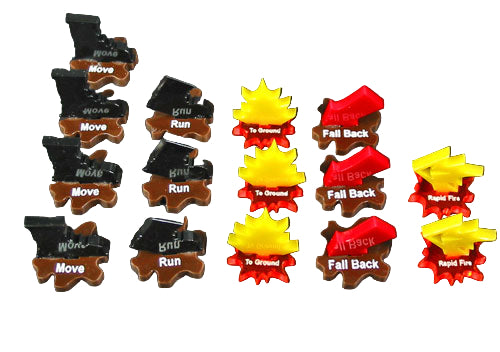 LITKO Gothic Infantry Marker Set Compatible with Warhammer 40K (15)