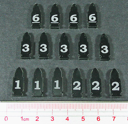Numbered Bullet Set | Two Hour Wargame: All Things Zombie — LITKO Game ...