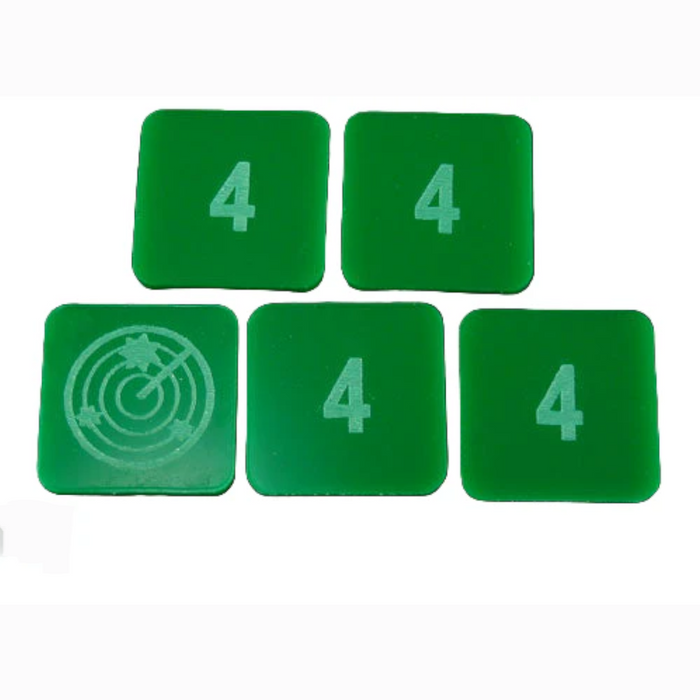 LITKO Number 4 Blip Set, Green (5)