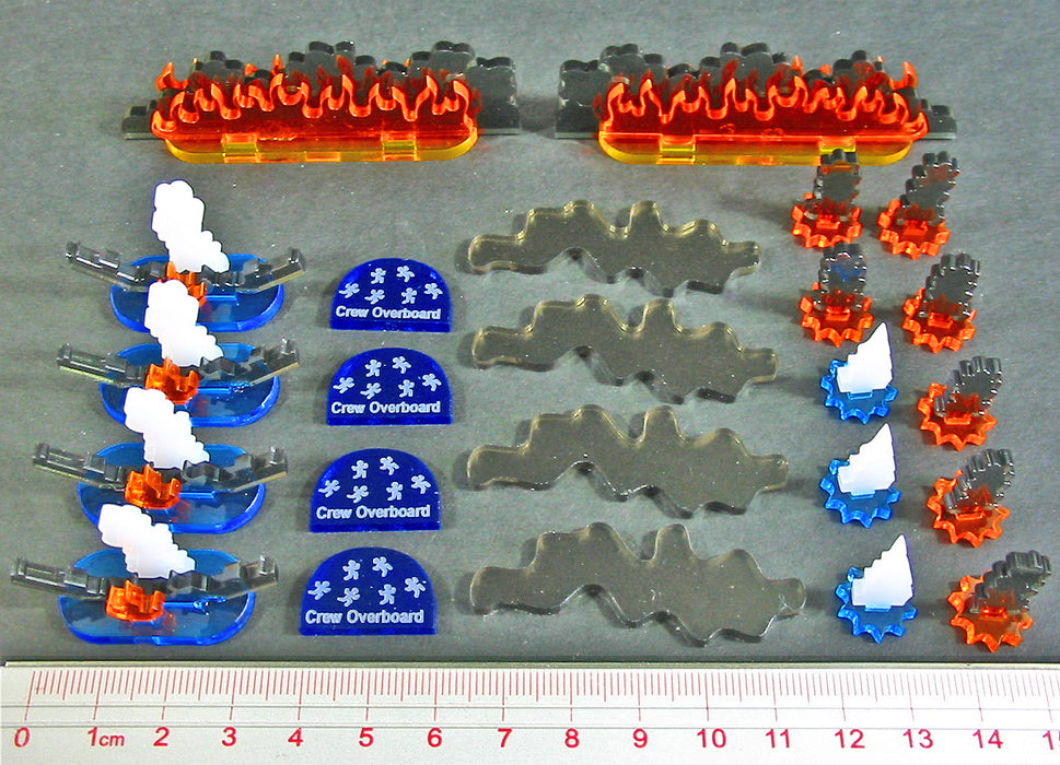 LITKO Modern Naval Wreckage Set (24)