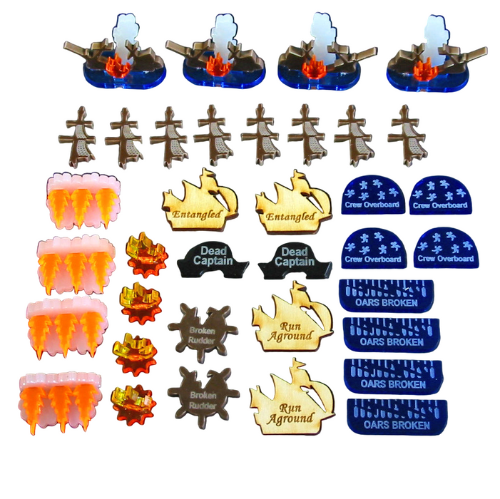 LITKO Age of Sail Wreckage Set (36)