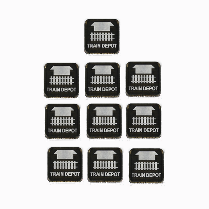 LITKO Train Depot Tokens (10)