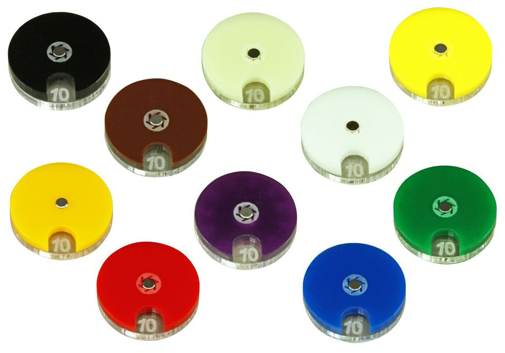 LITKO Combat Dials 0-10 (NEW! Multiple Colors on One Listing!)