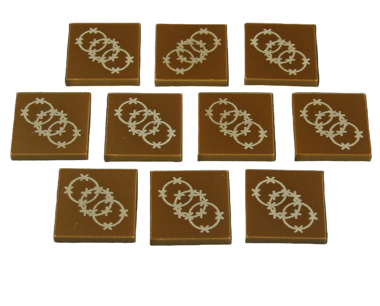 LITKO Barbed Wire Tokens (10)