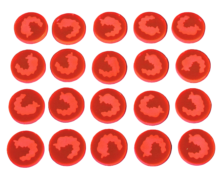 LITKO Grub Resource Tokens Compatible with Dominant Species (20)