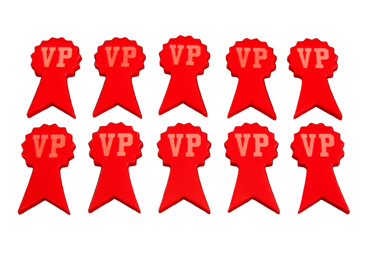 LITKO Victory Point Tokens (10)(New! Multiple Colors on One Listing!)