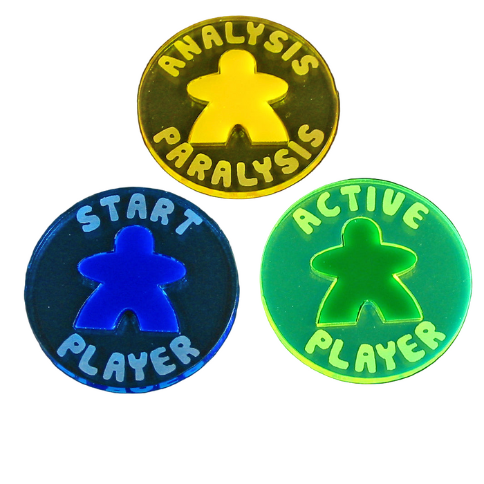 LITKO Tabletop Game Player Status Token Set (3)
