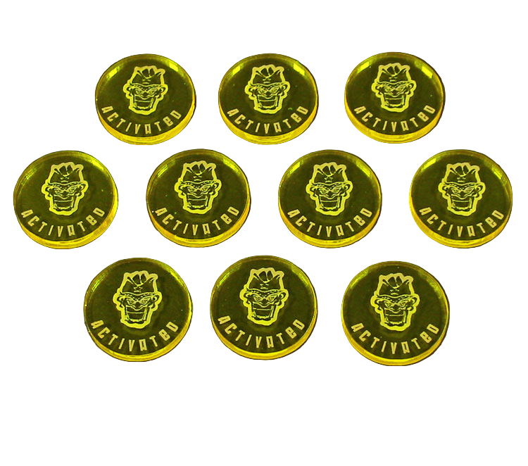 LITKO Disposable Heroes Activated Tokens (10)