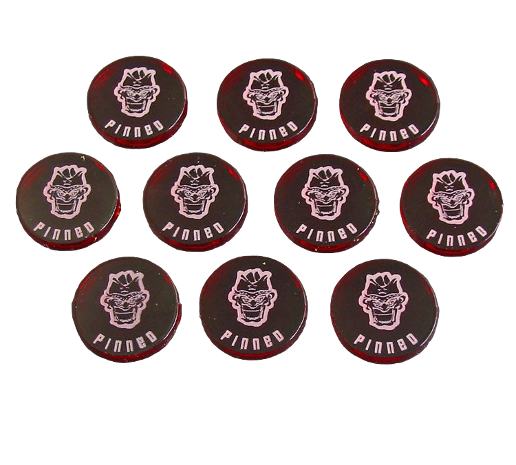 LITKO Disposable Heroes Pinned Tokens (10)