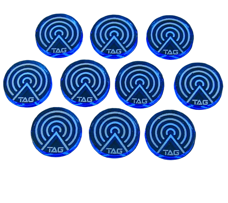 LITKO Net Hacker Tag Tokens Compatible with Android: Netrunner (10)