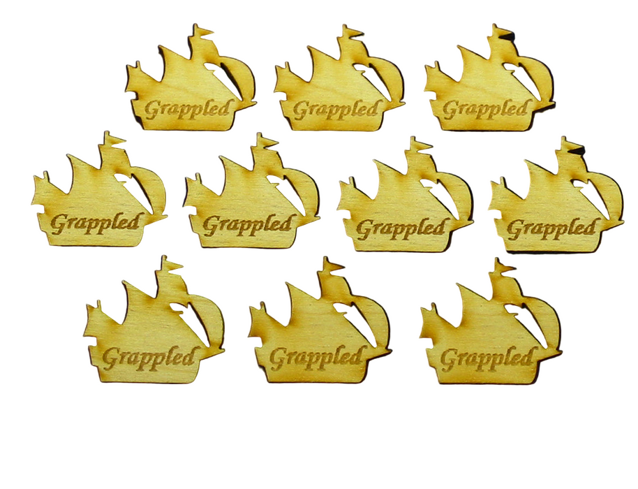 LITKO Grappled Tokens Compatible with Age of Sail (10)
