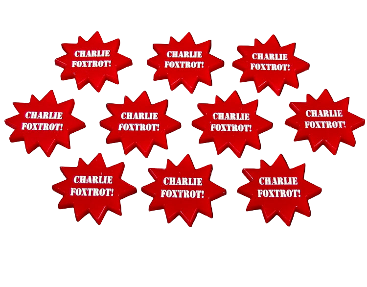 LITKO Charlie Foxtrot Tokens (10)