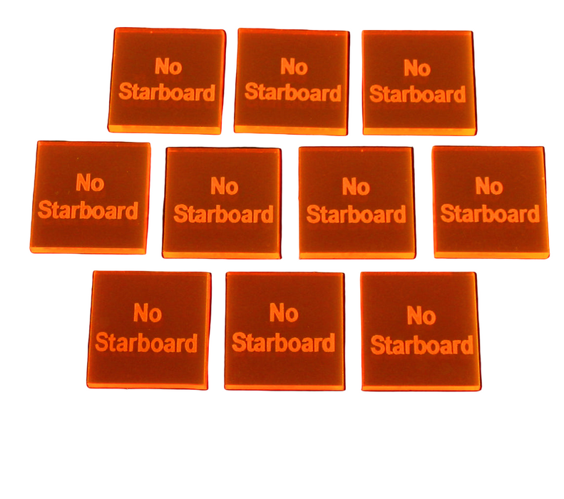 LITKO No Starboard Tokens Compatible with Firestorm Armada (10)