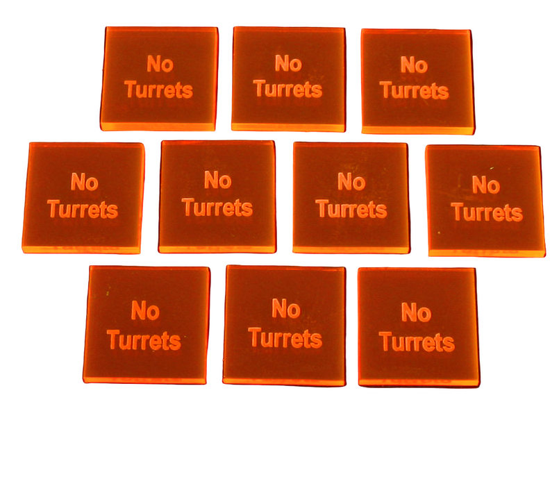 LITKO No Turrets Tokens Compatible with Firestorm Armada (10)