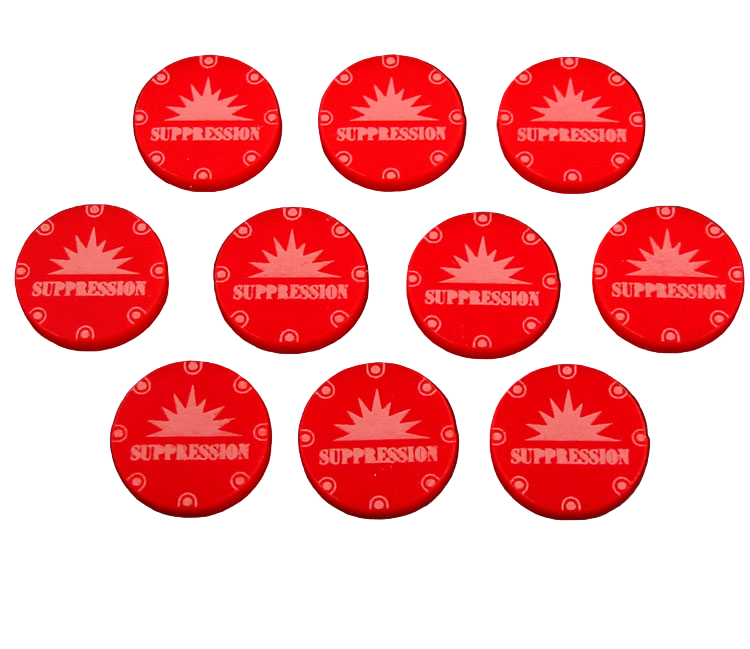 LITKO Suppression Token Compatible with the Dust Warfare (10)