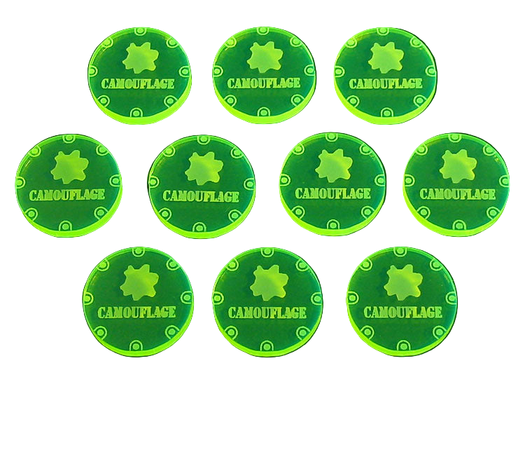 LITKO Camouflage Token Compatible with the Dust Warfare (10)