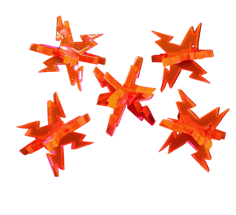 LITKO Space Fighter Ion Markers Compatible with Star Wars: X-Wing (5)(NEW! Multiple Colors on One Listing!)