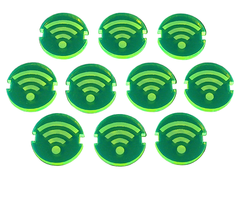 LITKO Scan Tokens Compatible with Star Trek: Attack Wing (10)