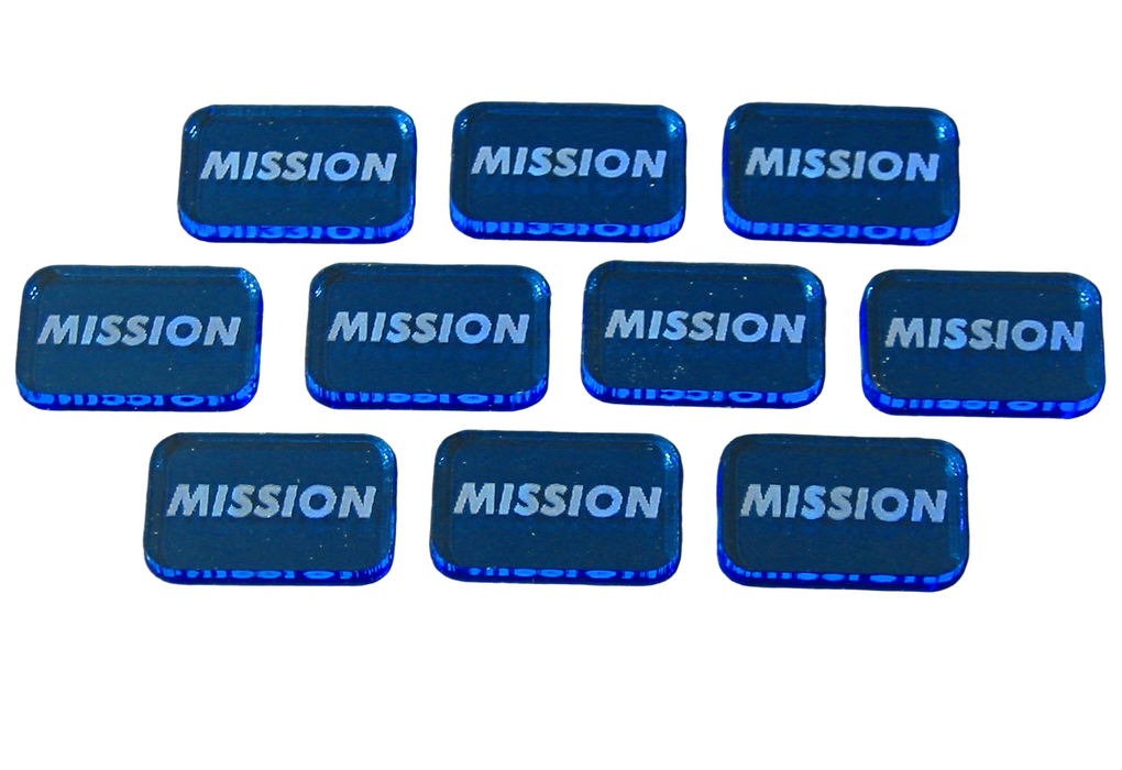 LITKO Mission Tokens Compatible with Star Trek: Attack Wing (10)