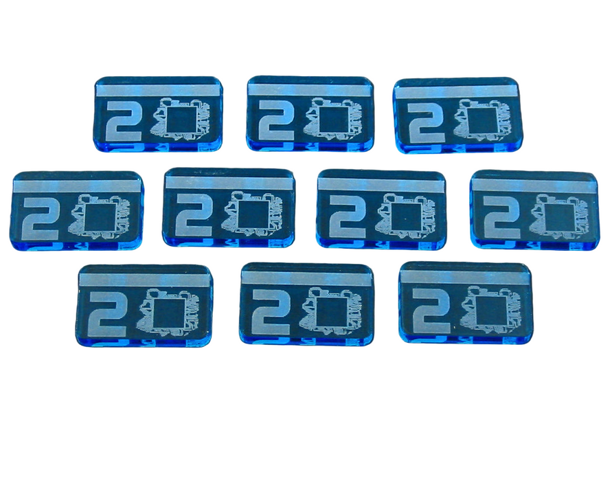 LITKO Credit Tokens Compatible with Android: Netrunner (10) (NEW! Multiple Option on One Listing!)