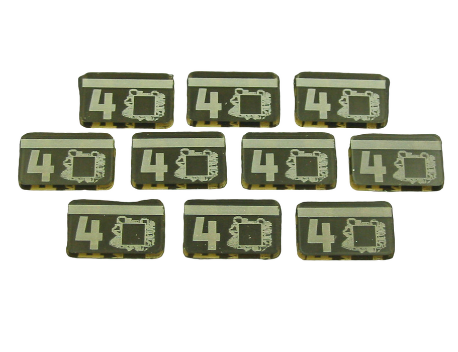 LITKO Credit Tokens Compatible with Android: Netrunner (10) (NEW! Multiple Option on One Listing!)