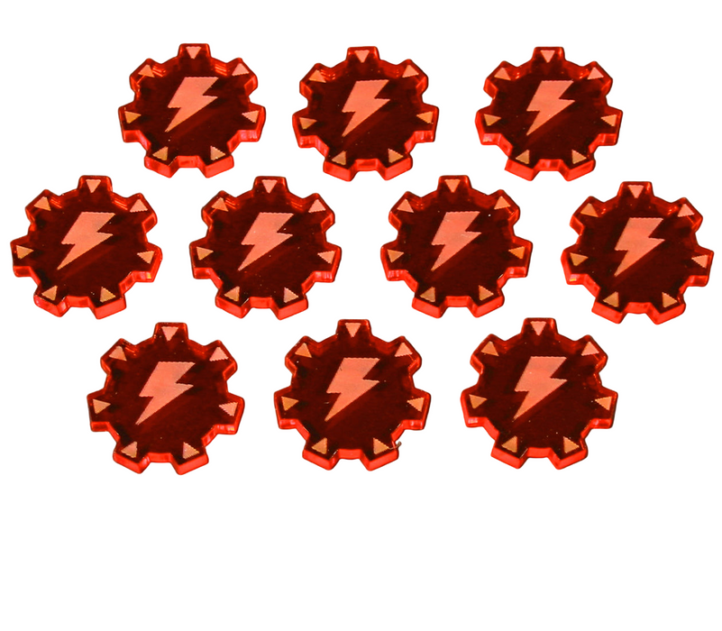 LITKO Net Hacker Power Tokens Compatible with Android: Netrunner (10)