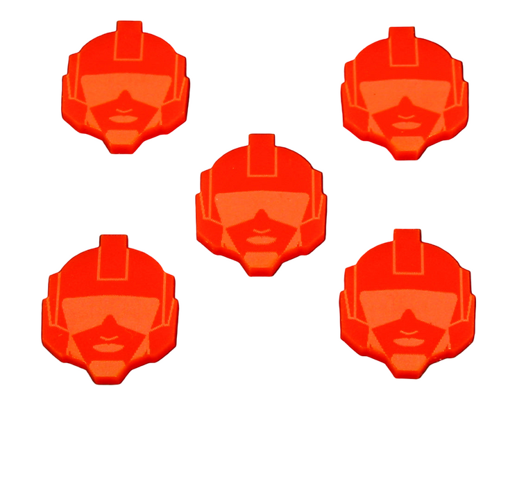 LITKO Rebel Elite Pilot Tokens Compatible with Star Wars: X-Wing (5)