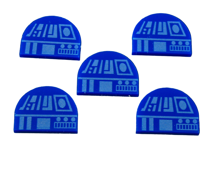 LITKO Droid Assist Tokens Compatible with Star Wars: X-Wing (5)