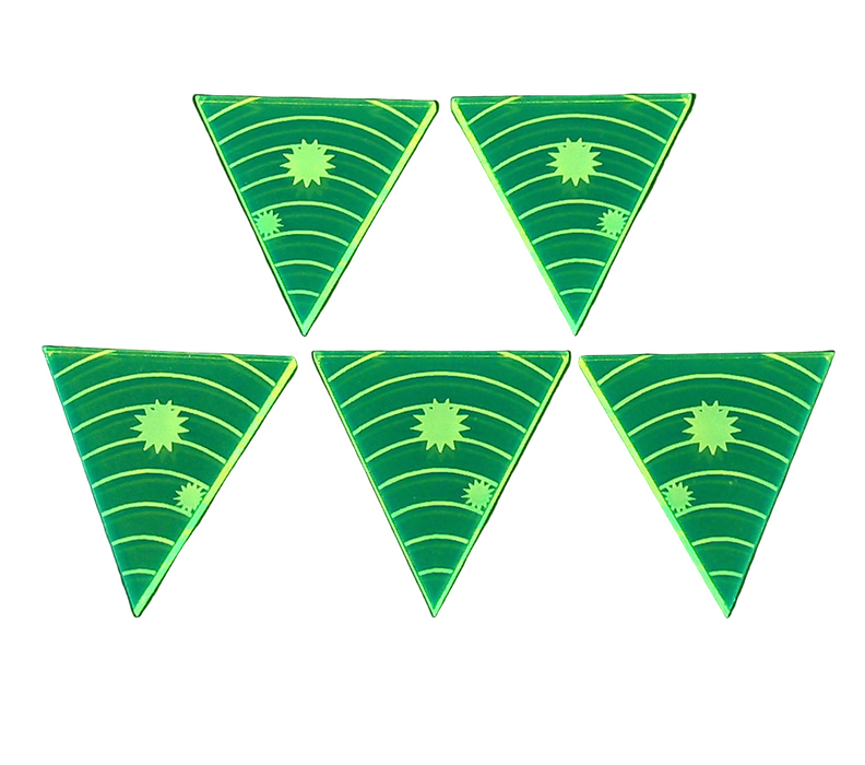 LITKO Gothic Space Scanner Tokens Compatible with Battlefleet Gothic (5)