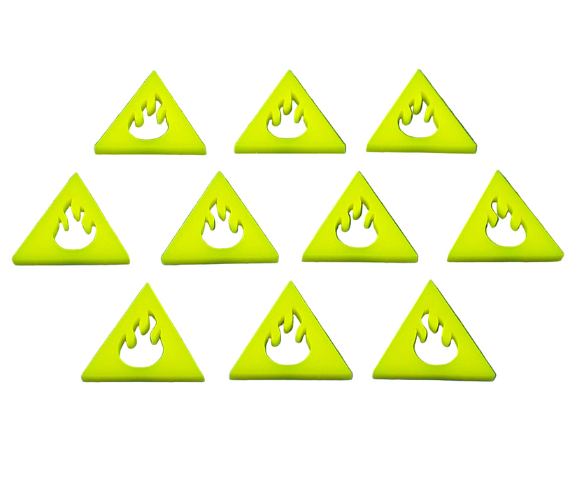 LITKO Fire Fighting Game Hazard Tokens Compatible with Flash Point (10)