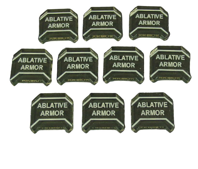 LITKO Ablative Armor Tokens Compatible with Star Trek: Attack Wing (10)