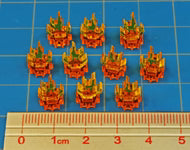 LITKO Translucent Yellow Flame Markers (NEW! Multiple Colors & Sizes on One Listing!)